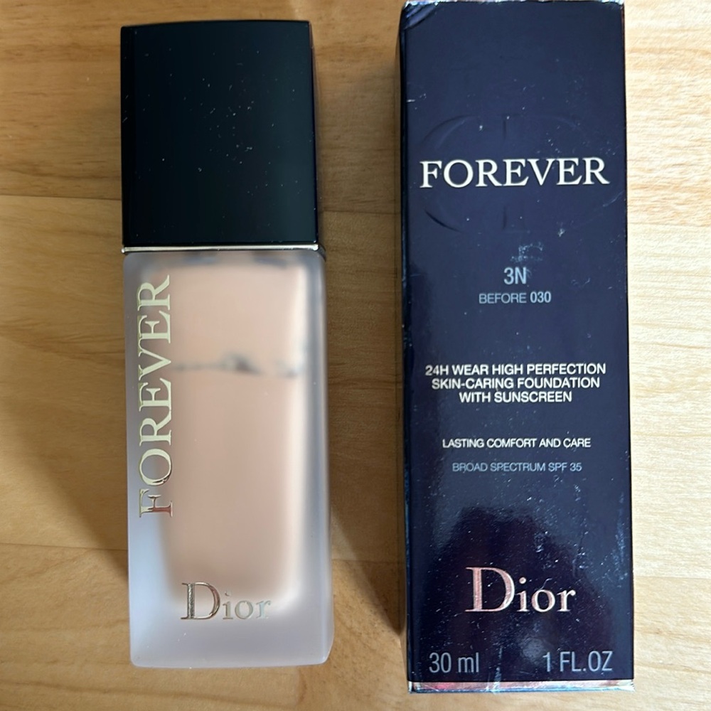 Dior Forever 24 hour high perfection foundation with sunscreen